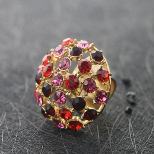 Trend Dual Purpose Crystal Luxury Hollow Brooch